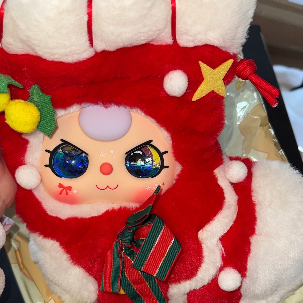 Baby three Christmas Suprise stocking